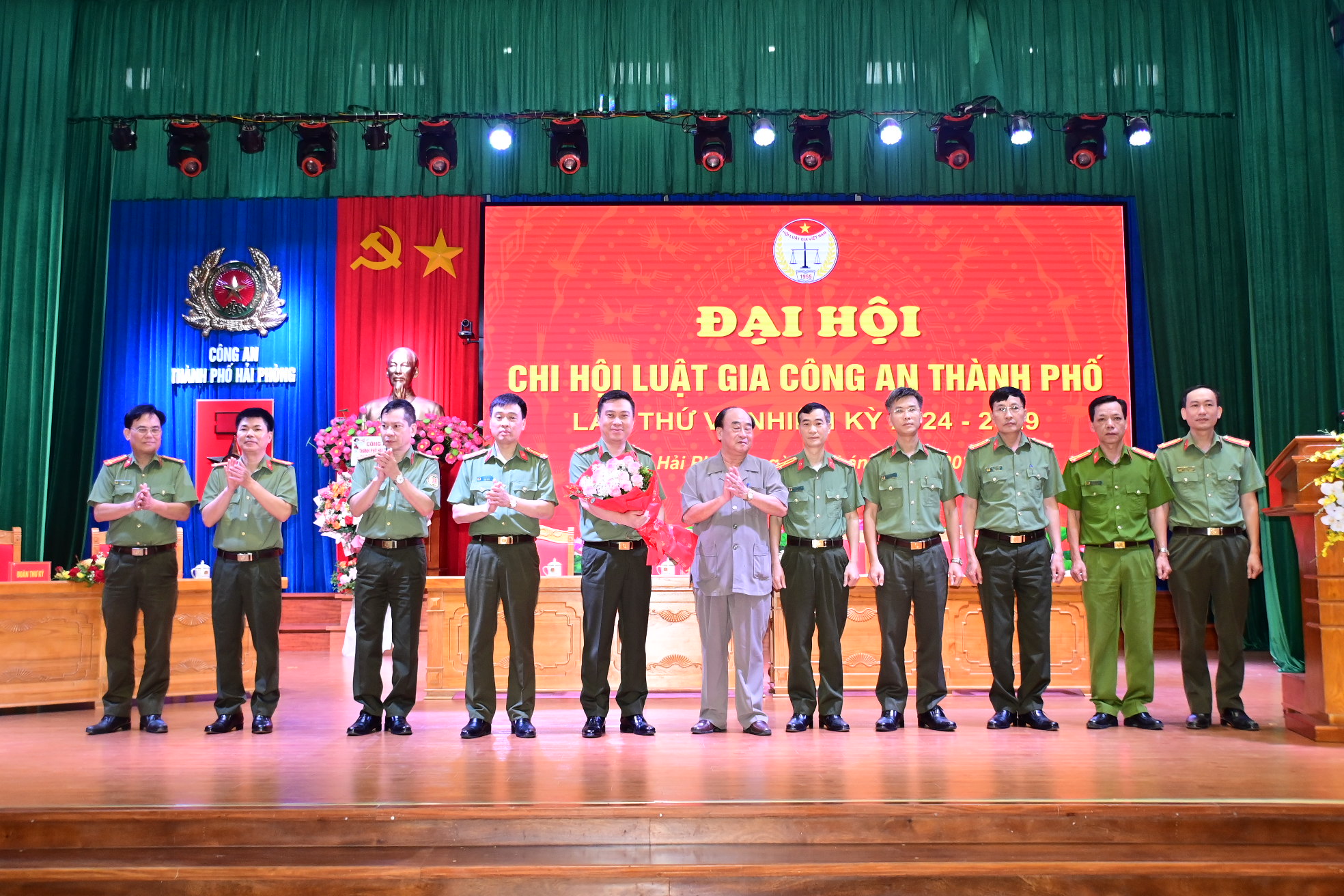 Đại hội Chi hội Luật gia Công an thành phố Hải Phòng lần thứ VI, nhiệm kỳ 2024-2029